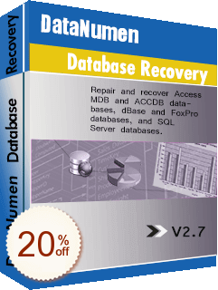 DataNumen Database Recovery Code coupon de réduction
