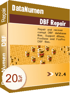 DataNumen DBF Repair Code coupon de réduction