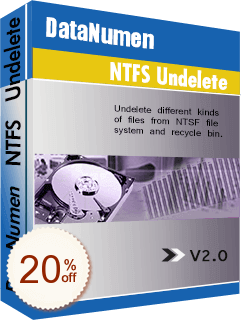 DataNumen NTFS Undelete Discount Coupon Code