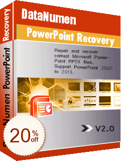 DataNumen PowerPoint Recovery Code coupon de réduction