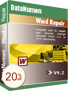 DataNumen Word Repair Code coupon de réduction