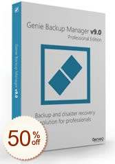 Genie Backup Manager Pro Discount Coupon