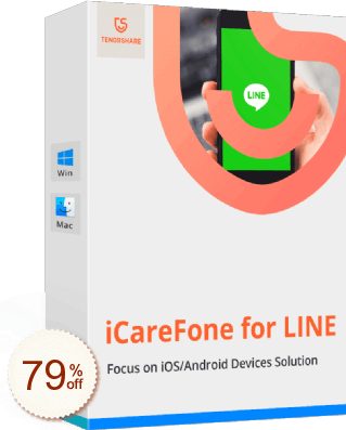 iCareFone - LINE Transfer Discount Coupon Code
