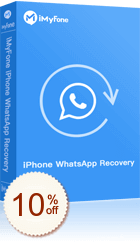 iMyFone iPhone WhatsApp Recovery (ChatsBack) Code coupon de réduction