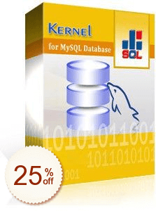 Kernel for MySQL Database Code coupon de réduction