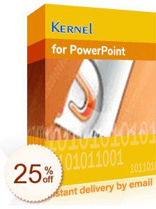 Kernel for PowerPoint Repair Code coupon de réduction