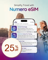 Numero eSIM Code coupon de réduction