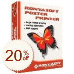 RonyaSoft Poster Printer Code coupon de réduction