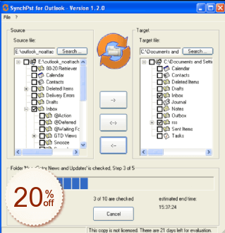 SynchPST for Outlook Discount Coupon Code