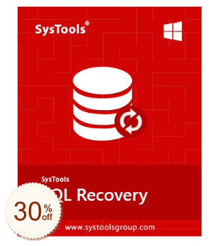SysTools SQL Recovery Code coupon de réduction