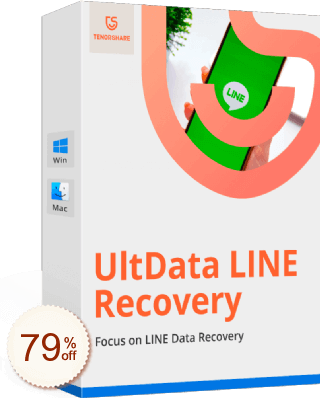 Tenorshare UltData LINE Recovery Code coupon de réduction