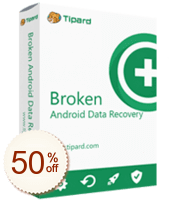 Tipard Broken Android Data Recovery Code coupon de réduction