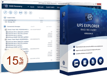 UFS Explorer RAID Recovery Code coupon de réduction