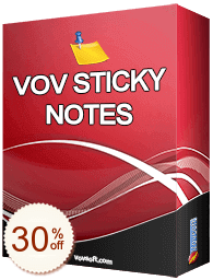 Vov Sticky Notes Code coupon de réduction