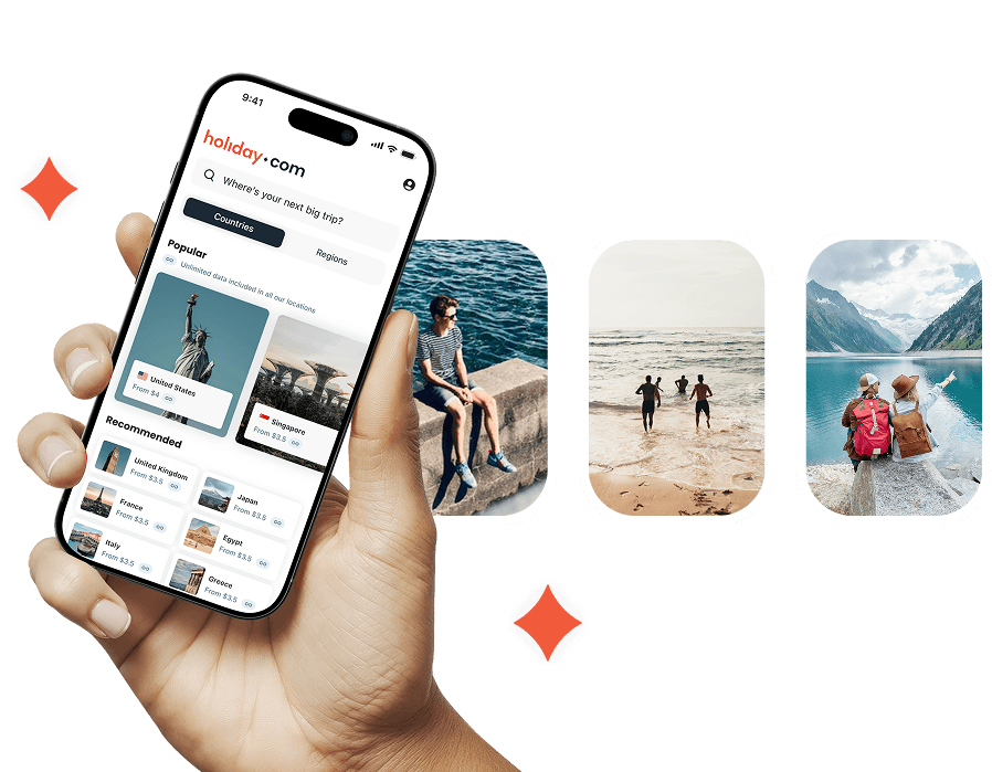 eSIM by holiday.com Screenshot