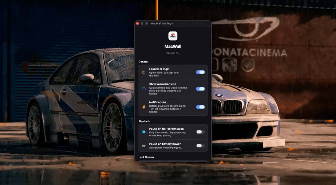 MacWall Screenshot