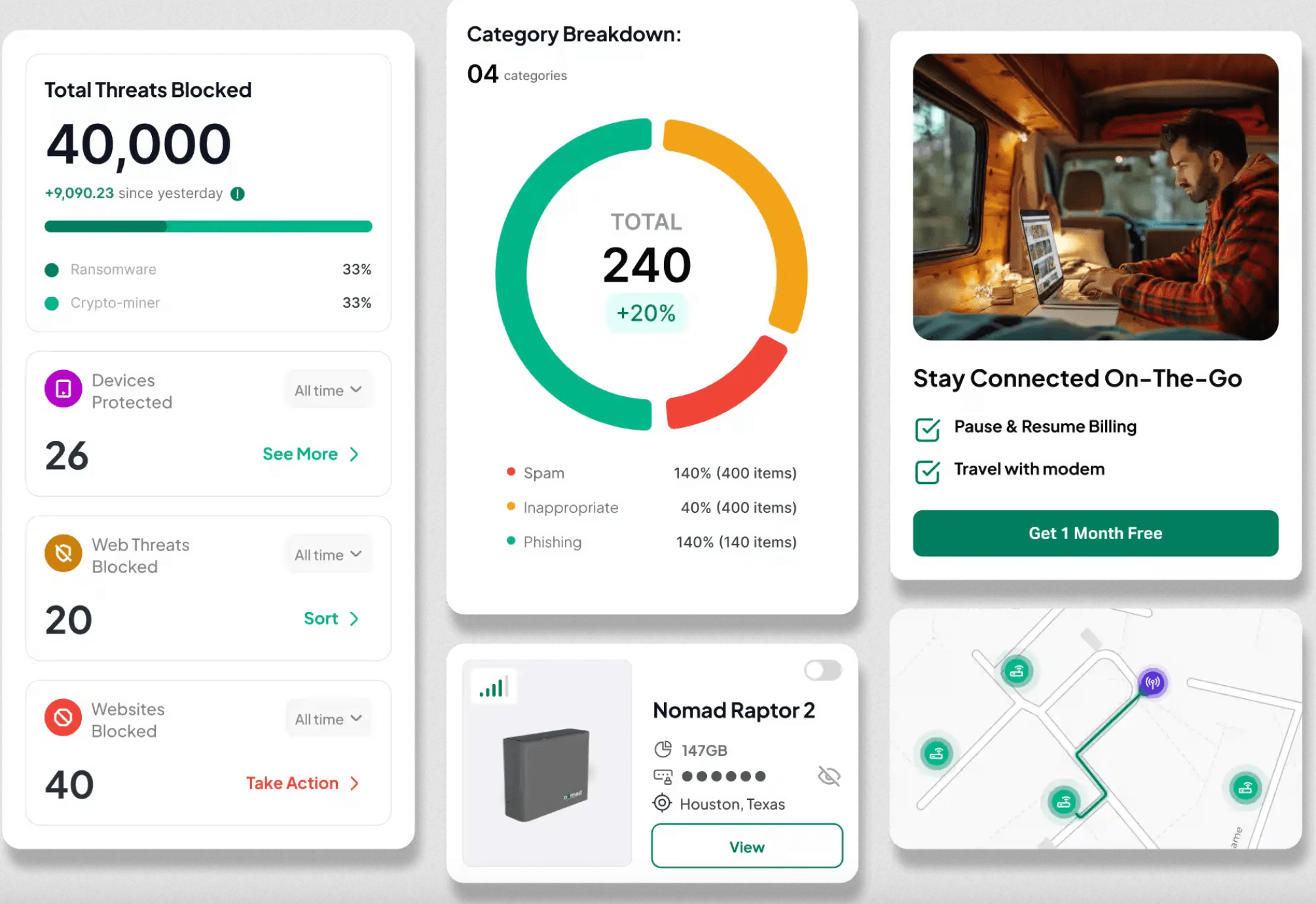 Nomad Internet Screenshot
