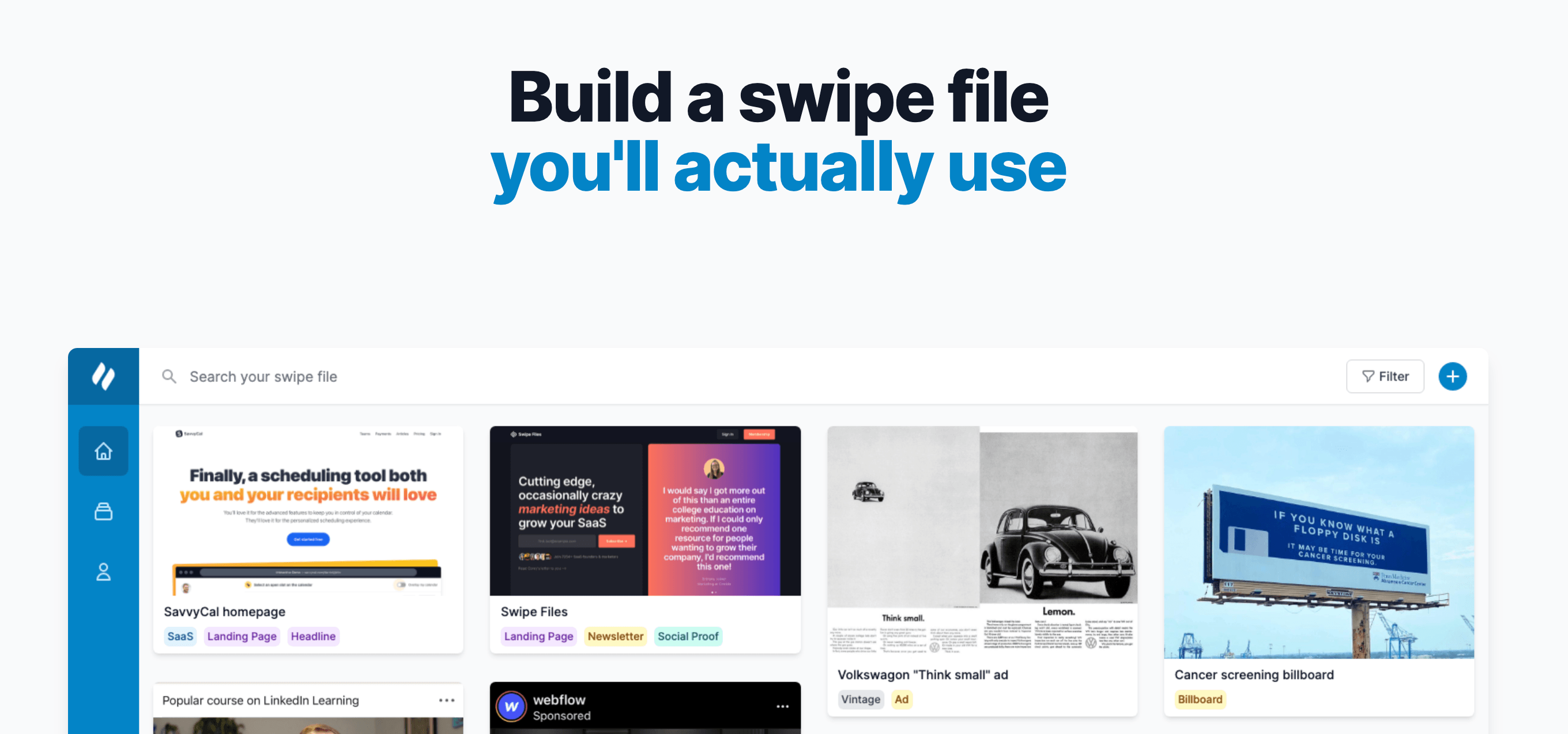 SwipeWell Screenshot